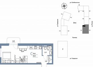 Продается 1-ком. квартира, 31.6 м2, Екатеринбург, Ленинский район