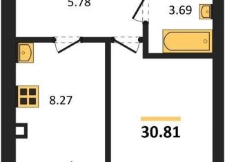 Продажа 1-комнатной квартиры, 30.8 м2, Калининград, Ленинградский район