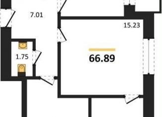 Продажа 3-комнатной квартиры, 66.9 м2, Калининградская область