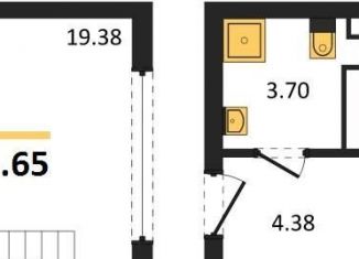 Продам 1-комнатную квартиру, 44.7 м2, Светлогорск, улица Нахимова