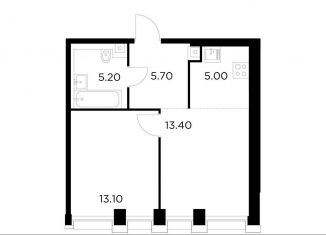 Двухкомнатная квартира на продажу, 42.3 м2, Москва, САО