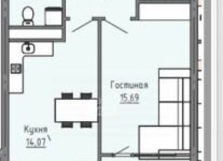 Продам 1-ком. квартиру, 28.6 м2, Чечня, проспект В.В. Путина, 2