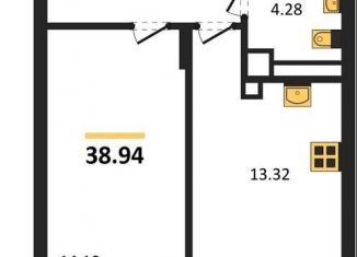 Продажа однокомнатной квартиры, 38.9 м2, Калининград, Батальная улица, 65Б, Московский район