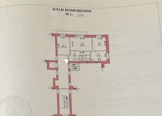 Трехкомнатная квартира на продажу, 53.3 м2, Новосибирск, улица Гоголя, 11, метро Красный проспект