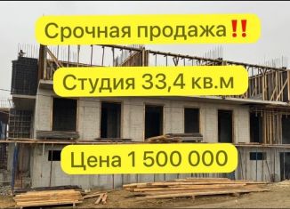 Продается квартира студия, 33.4 м2, Каспийск, проспект Насрутдинова, 168