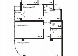 Продам 2-ком. квартиру, 126.5 м2, Челябинск, улица Труда, 157А