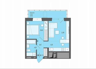 Продажа 2-комнатной квартиры, 38.1 м2, Пермь, улица Сергея Есенина, 9Ак2