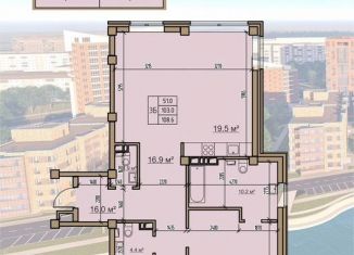 Продается 3-ком. квартира, 108.6 м2, Хакасия