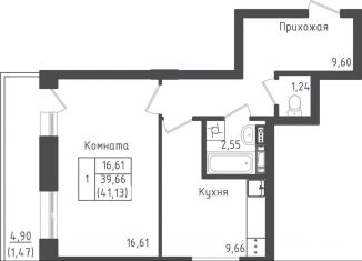 Продажа 1-ком. квартиры, 41.1 м2, Московская область, 2-й Восточный проезд