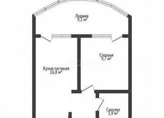 Продается 1-ком. квартира, 30.4 м2, Краснодар, улица Ивана Беличенко, 103к1