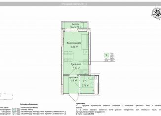 Продажа квартиры студии, 24.6 м2, Ижевск, Индустриальный район