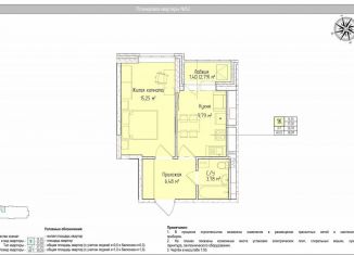 Продаю 1-ком. квартиру, 36.7 м2, Ижевск, Индустриальный район