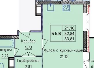 Продаю 1-комнатную квартиру, 34 м2, Ярославль, улица Строителей, 16к3