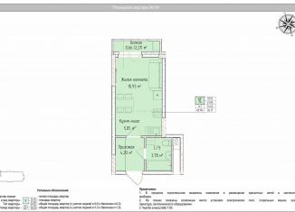 Продам квартиру студию, 24.6 м2, Ижевск, Индустриальный район