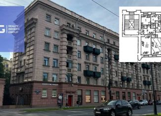 Продажа 3-комнатной квартиры, 91 м2, Санкт-Петербург, Московский проспект, 163, метро Электросила