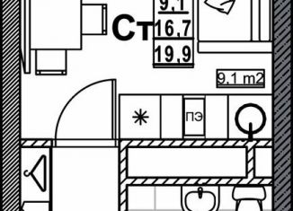 Продается квартира студия, 19.9 м2, Нижний Новгород, Канавинский район