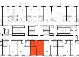 Продажа однокомнатной квартиры, 32.3 м2, Екатеринбург, метро Геологическая, жилой комплекс Исеть Парк, 4