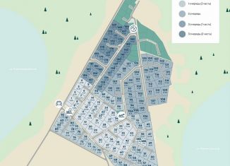 Продаю участок, 7.9 сот., Ленинградская область, коттеджный посёлок Тишь да гладь, 133