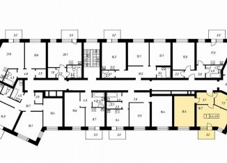 Продам 1-ком. квартиру, 44.4 м2, Ленинградская область, Вересковая улица, 7к2