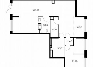 Продаю помещение свободного назначения, 121.1 м2, Мытищи, жилой комплекс Белый Grad, 12.2