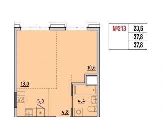 2-ком. квартира на продажу, 37.8 м2, Иркутская область, квартал Стрижи, 16