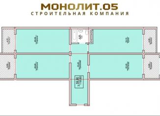 Продаю трехкомнатную квартиру, 118 м2, Махачкала, улица Абдулхамида Юсупова, 60