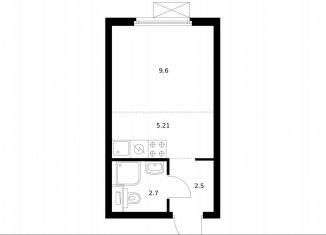 Квартира на продажу студия, 20 м2, Москва, Южнопортовый район