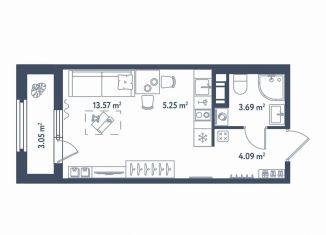 Продаю квартиру студию, 28.1 м2, Санкт-Петербург, Московский район