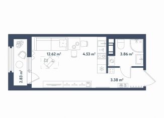 Продам квартиру студию, 25.8 м2, Санкт-Петербург, Московский район