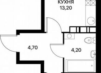 Продается 1-комнатная квартира, 40.4 м2, Ростов-на-Дону