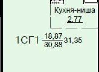 Продам квартиру студию, 31.4 м2, Щёлково, жилой комплекс Соболевка, к8