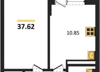 Продается 1-ком. квартира, 37.6 м2, Красноярск, Советский район, улица Славы, 7