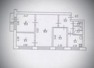 Продаю 4-комнатную квартиру, 60.3 м2, Малая Вишера, Лесная улица, 36